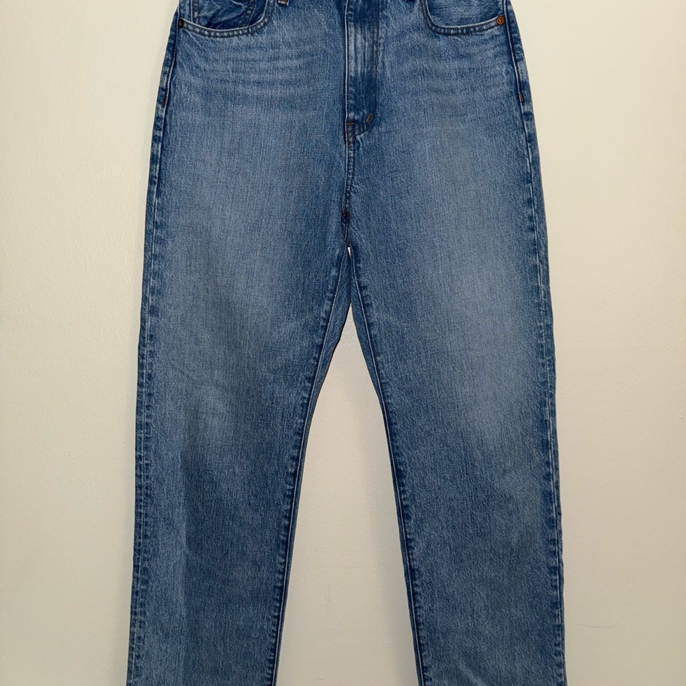 Madewell Curvy 90s Straight Jean — Enmore Wash, Size 26 - Picture 5 of 9